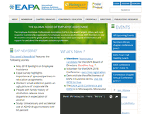 Tablet Screenshot of eapassn.org